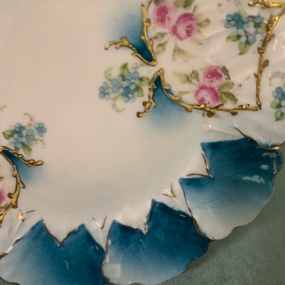 Vintage Porcelain Plate - Picture 6 of 9